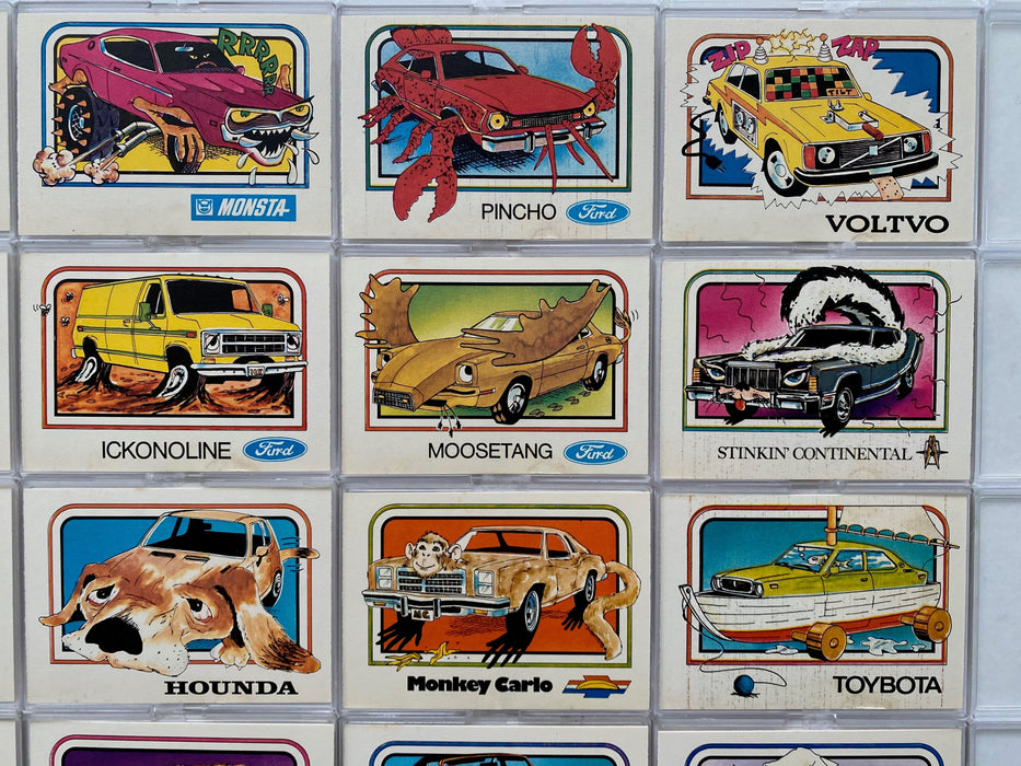 Crazy Cars 1976 Wonder Bread Vintage Card Set 20 Cards   - TvMovieCards.com