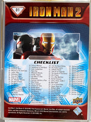 Iron Man Movie 2 Upper Deck Trading Base Card Set 75 Cards 2010   - TvMovieCards.com