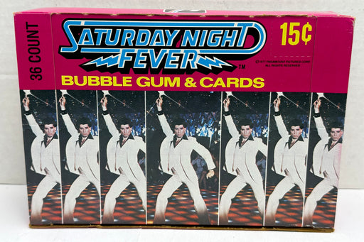 1977 Saturday Night Fever Movie Vintage Wax Trading Card Box Full 36 Packs   - TvMovieCards.com
