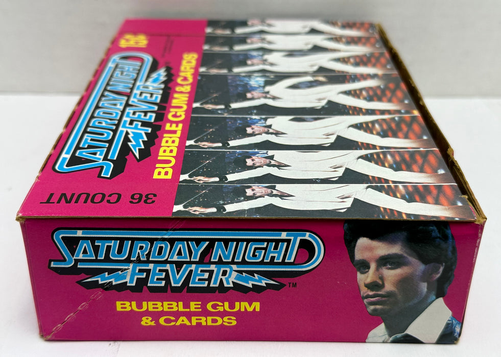 1977 Saturday Night Fever Movie Vintage Wax Trading Card Box Full 36 Packs   - TvMovieCards.com