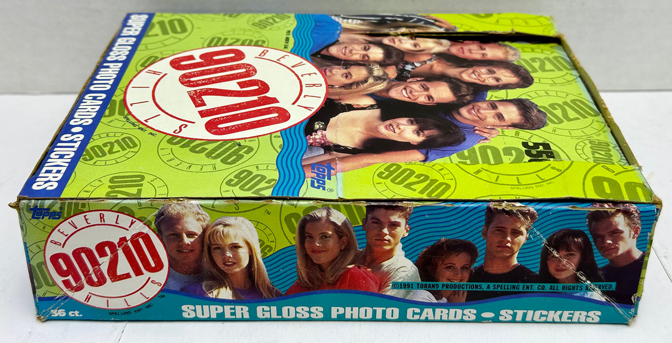 Beverly Hills 90210 TV Show Vintage Card Box 36 Packs Topps 1991 Luke Perry   - TvMovieCards.com