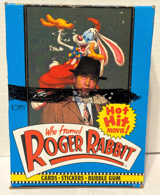 Roger Rabbit (Who Framed) Movie Vintage Bubble Gum Card Box 36 Packs Topps 1988 - TvMovieCards.com