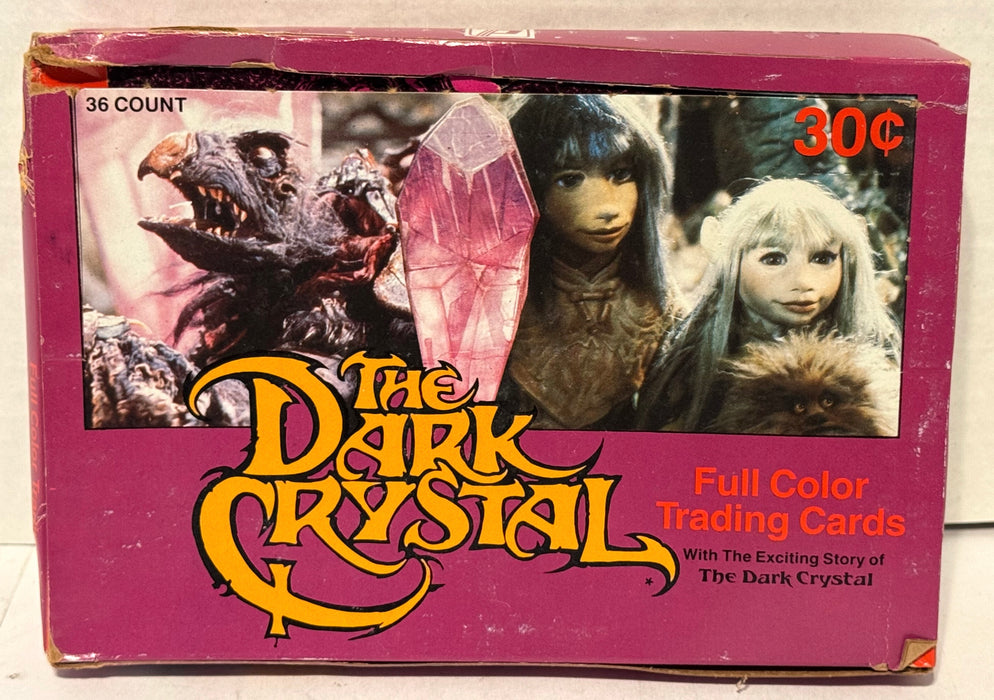 Dark Crystal Movie Vintage Trading Card Wax Box 36 packs Full Donruss 1982 - TvMovieCards.com