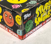 1989 Topps Stupid Smiles Stickers Full Sticker Card Box 48 Sealed Packs - TvMovieCards.com