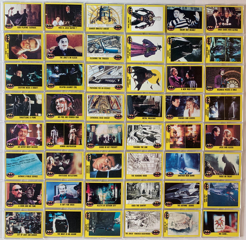 Batman Movie Series 2 Vintage Base Card Set 132 Cards 133-264 Topps 19   TvMovieCards.com