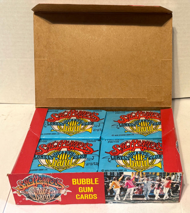 1978 Sgt. Pepper's Lonely Hearts Club Band Trading Card Box 1978 Full 36CT - TvMovieCards.com