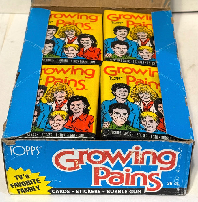 1988 Growing Pains Vintage Trading Wax Trading Card Box 36 Packs Topps - TvMovieCards.com