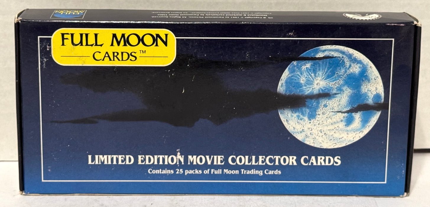 1991 Full Moon Subspecies Movie Vintage Trading Card Wax Box 25 Packs Paramount - TvMovieCards.com