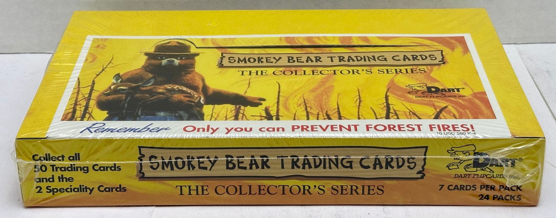 Smokey The Bear Trading Card Box 36 Packs Dart Flipcards 1996 Factory Sealed   - TvMovieCards.com