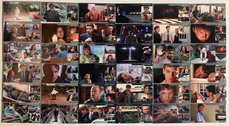 X-Files Showcase Widevision Base Trading Card Set 72 Cards Topps 1997   - TvMovieCards.com