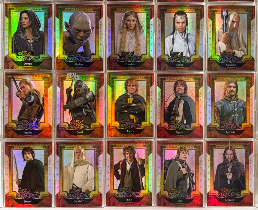 2022 CZX Middle Earth Red STR PWR Complete Trading Card Set S1-S25 - TvMovieCards.com