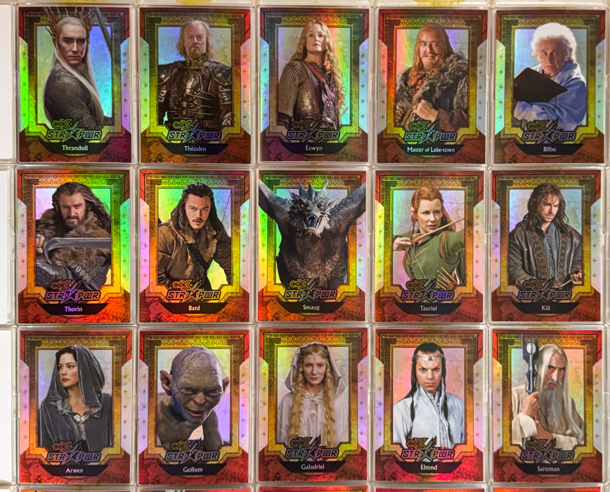 2022 CZX Middle Earth Red STR PWR Complete Trading Card Set S1-S25 - TvMovieCards.com