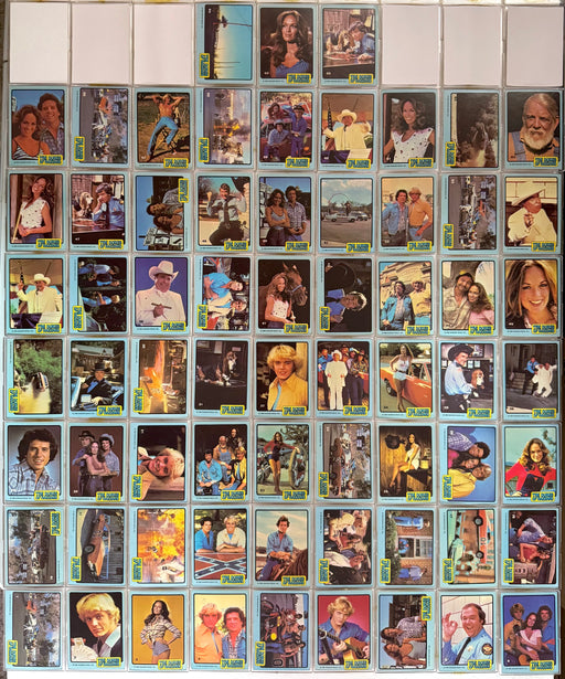 1980 Dukes of Hazzard Series 1 Blue VTG Complete Trading Card Set of 66 Donruss - TvMovieCards.com