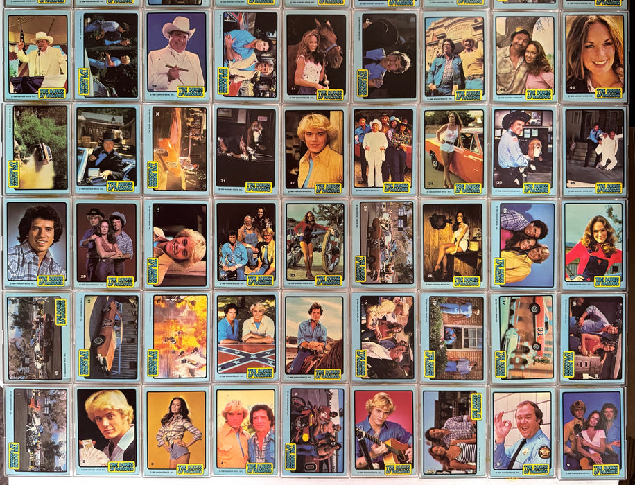 1980 Dukes of Hazzard Series 1 Blue VTG Complete Trading Card Set of 66 Donruss - TvMovieCards.com