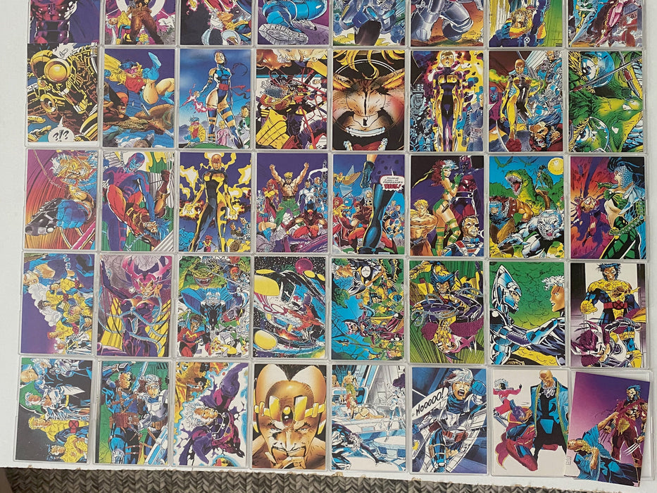 X-Men Jim Lee Art Base Card Set 90 Cards Comic Images 1991   - TvMovieCards.com