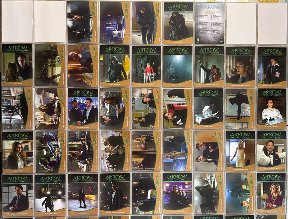 2014 Arrow Season 1 Bronze Parallel Base Trading Card Set 72 Cards - TvMovieCards.com