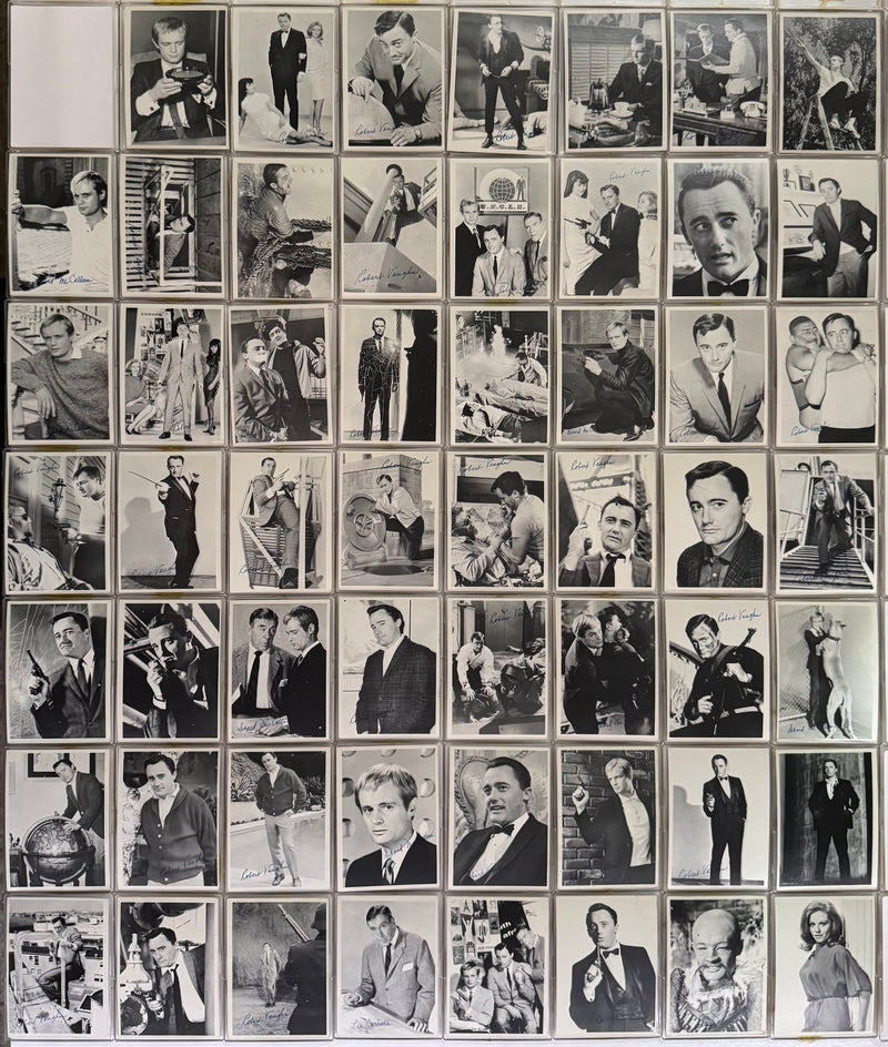 1965 Topps The Man From U.N.C.L.E. Complete 55 Card Set #1-55 Excellent/Near Min - TvMovieCards.com