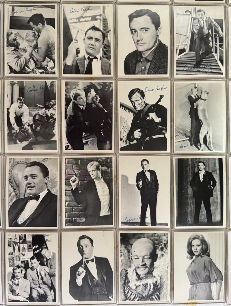 1965 Topps The Man From U.N.C.L.E. Complete 55 Card Set #1-55 Excellent/Near Min - TvMovieCards.com