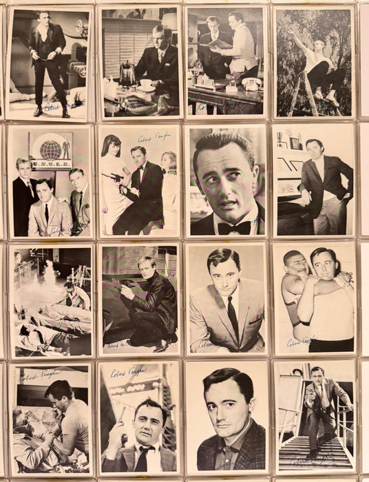 Man from Uncle Topps Vintage Complete Trading Card Set of 55 Cards 1965 - TvMovieCards.com