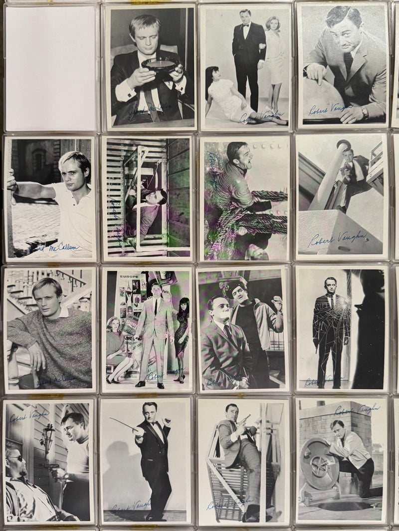 1965 Topps The Man From U.N.C.L.E. Complete 55 Card Set #1-55 Excellent/Near Min - TvMovieCards.com