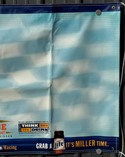 2001 Miller Lite Harley Davidson Motorcycle Racing Event 72" by 36" Banner   - TvMovieCards.com