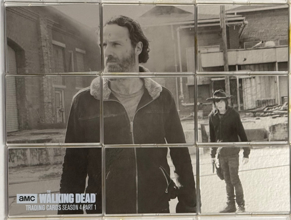 Walking Dead Season 4 Part 1 Silver Foil Terminus Puzzle Chase Card Set Z1-Z9 - TvMovieCards.com