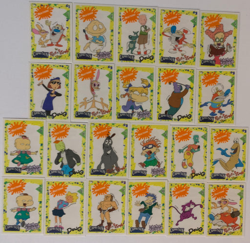 Nicktoons  MTV Nickelodean Tv Cartoon Show Card Set 22 Cards Capri Sun 1992   - TvMovieCards.com
