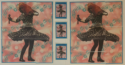 Cyndi Lauper  Puzzle Sticker Card Set of 33 Cards Topps 1985   - TvMovieCards.com