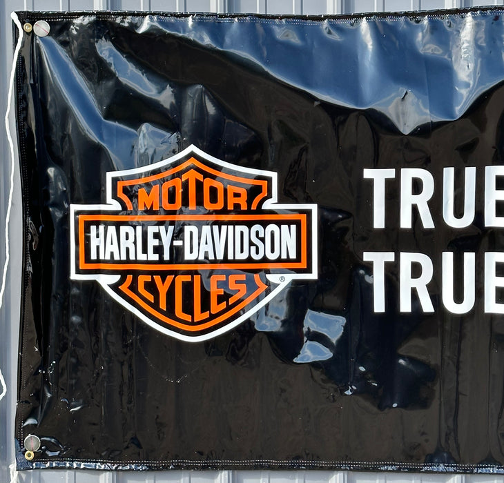 2003 Harley Davidson Dealer Showroom Banner 100th Anniversary 36" x 108"   - TvMovieCards.com