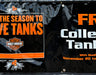 2004 Harley Davidson Dealer Showroom Banner Tis the Season To Give Tanks 36 x 96   - TvMovieCards.com