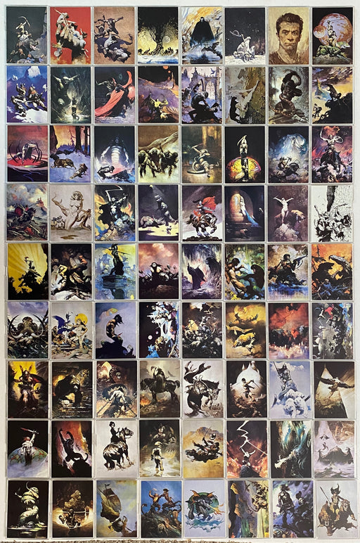 Frazetta Series 1 Base Card Set 90 Cards Comic Images 1991   - TvMovieCards.com