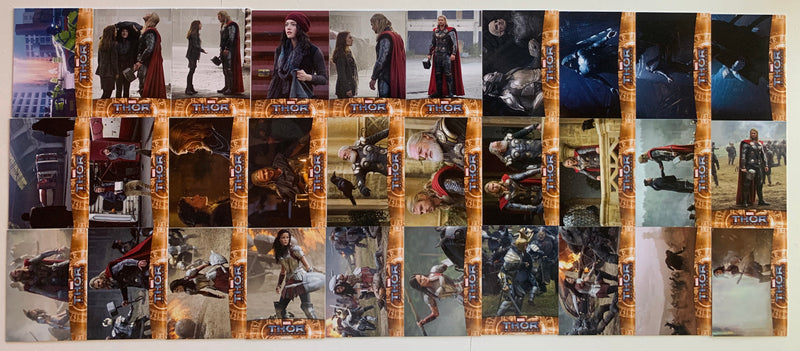 Marvel Thor The Dark World Base Card Set by Upper Deck 2013 100 Cards   - TvMovieCards.com