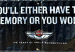 2003 Harley Davidson Dealer Showroom Banner 100th Anniversary 36" x 93"   - TvMovieCards.com
