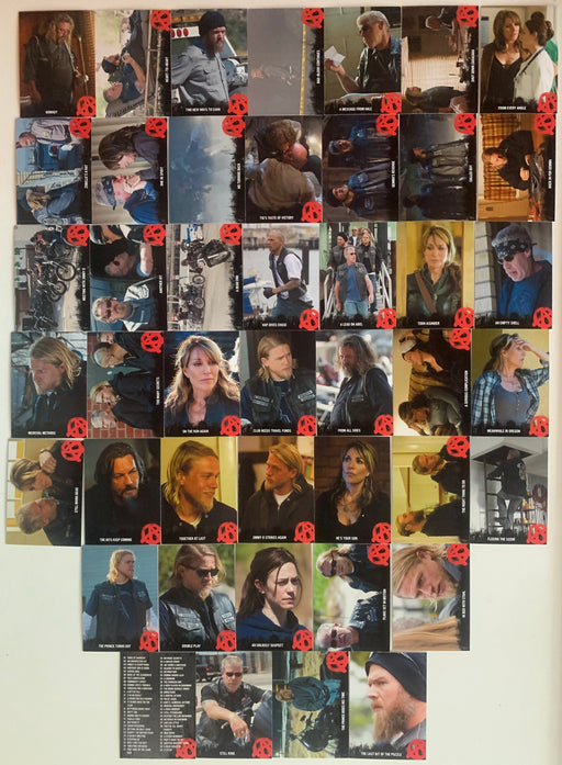 Sons of Anarchy Season 1 - 3 Complete Base Trading Card Set (100) Cryptozoic 201 - TvMovieCards.com