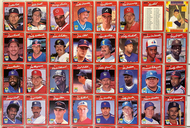 1990 Donruss Baseball Learning Series Trading Card Set 55 Cards Griffey Jr Ryan   - TvMovieCards.com