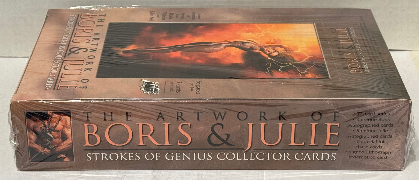 2003 Boris & Julie Strokes of Genius Trading Card Box Comic Images 36 CT Sealed - TvMovieCards.com