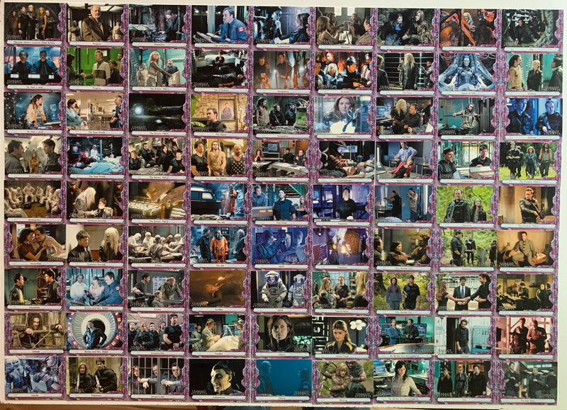 Stargate Atlantis Seasons 3/4 Trading Card Base Set 81 Card Set 2008   - TvMovieCards.com