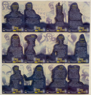 Stargate SG-1 Season Five False Gods Cell Chase Card Set F1 thru F12   - TvMovieCards.com