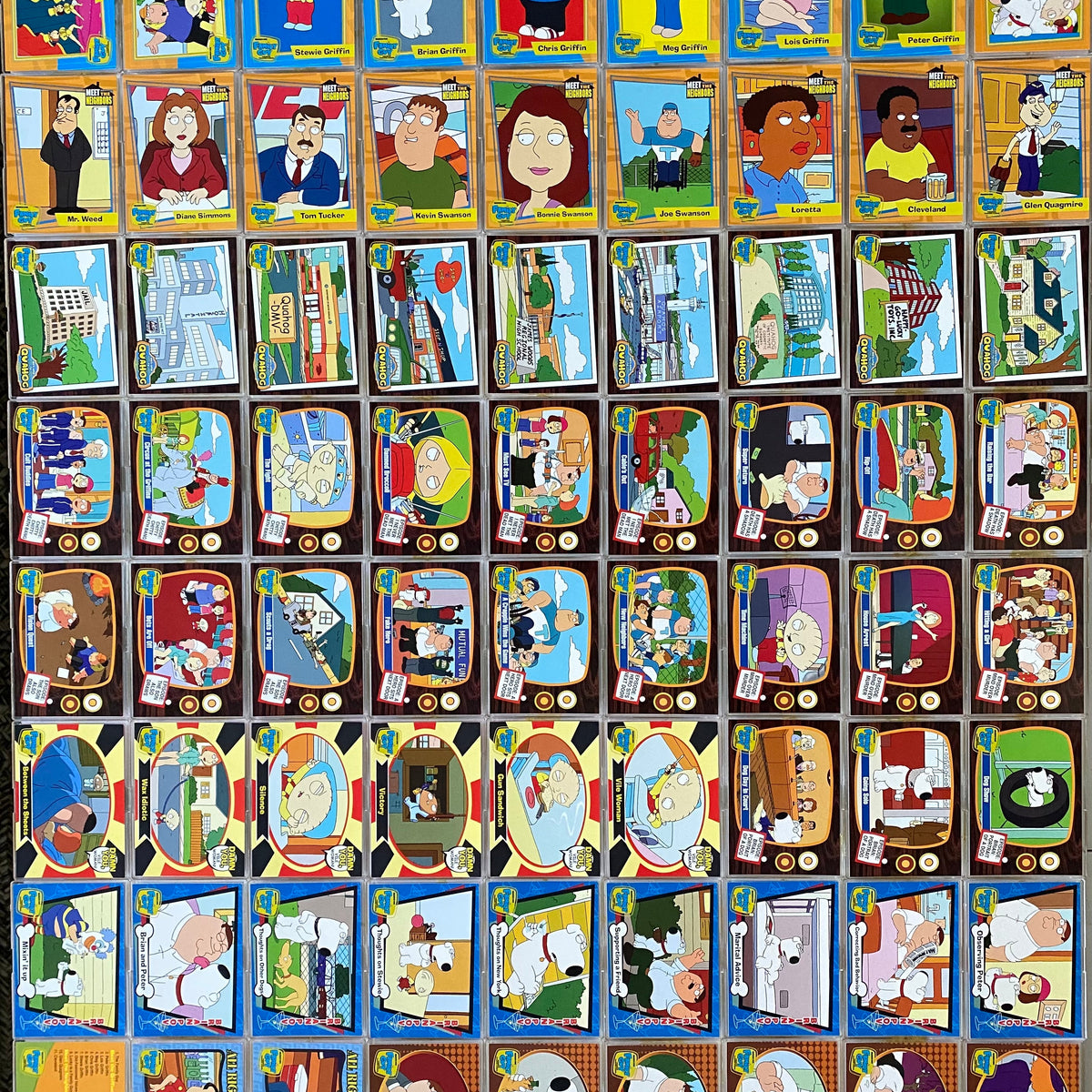 Family Guy Season 1 One Trading Base Card Set 72 Cards Inkworks, 2005 —  TvMovieCards.com