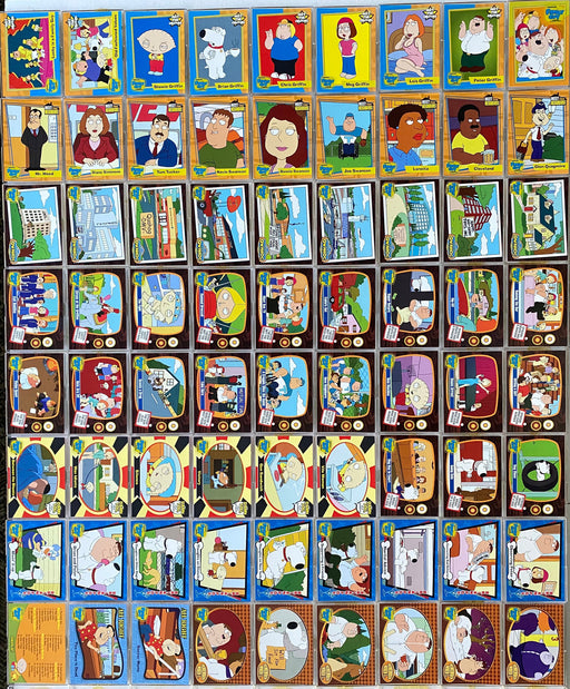 Family Guy Season 1 One Trading Base Card Set 72 Cards Inkworks, 2005   - TvMovieCards.com