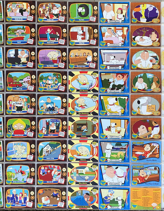 Family Guy Season 1 One Trading Base Card Set 72 Cards Inkworks, 2005   - TvMovieCards.com