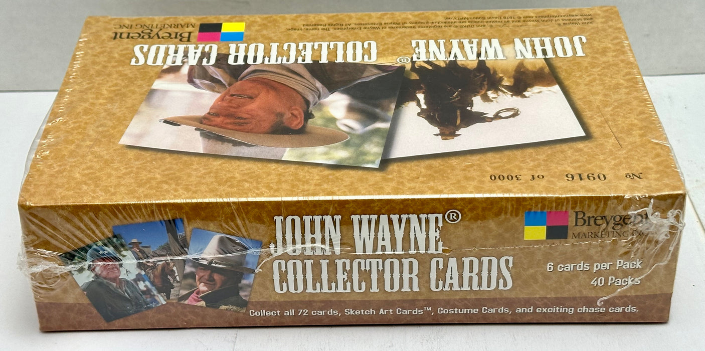 2005 John Wayne Trading Card Box 40 Pack Factory Sealed Breygent   - TvMovieCards.com