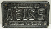 1991 Illinois Motorcycle Dealer Dealership License Plate DL 216A Harley Davidson   - TvMovieCards.com