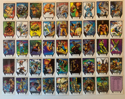 X-Men Uncanny X-Men (Covers) Series II Card Set 45 Cards Comic Images 1990   - TvMovieCards.com
