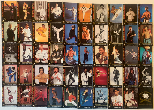 Martial Arts Masters Premiere Trading Card Set 50 Cards 1993   - TvMovieCards.com