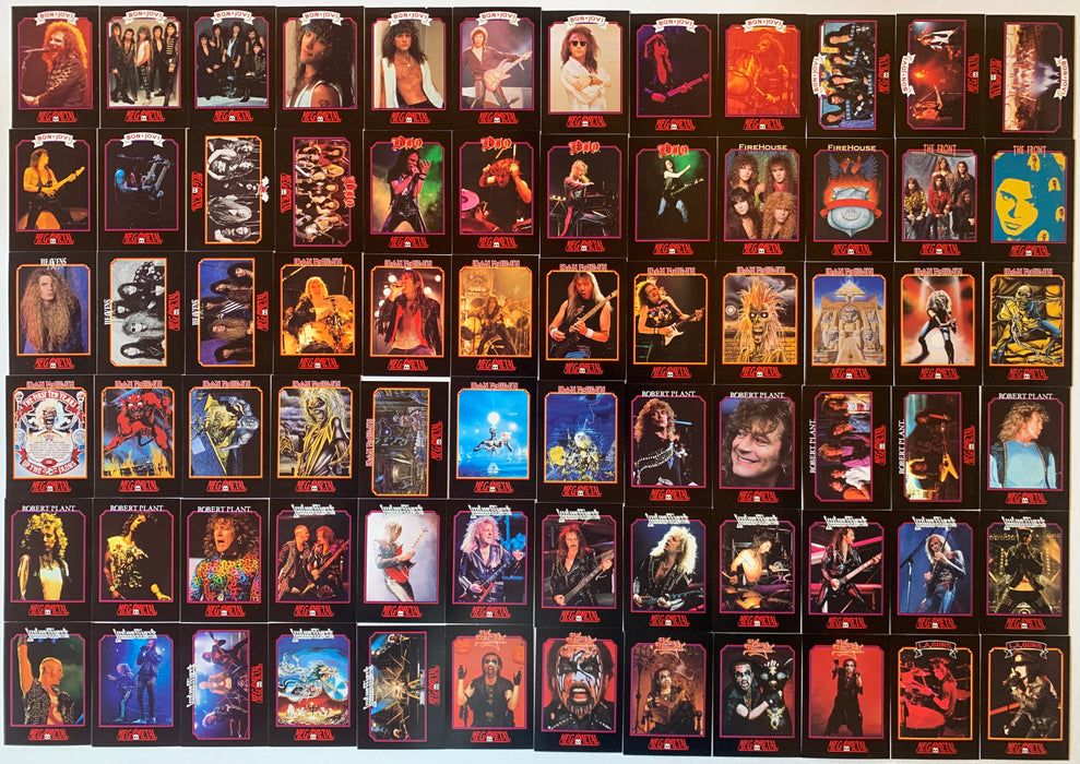 Mega Metal Base Trading Card Set 150 Cards Impel 1991   - TvMovieCards.com