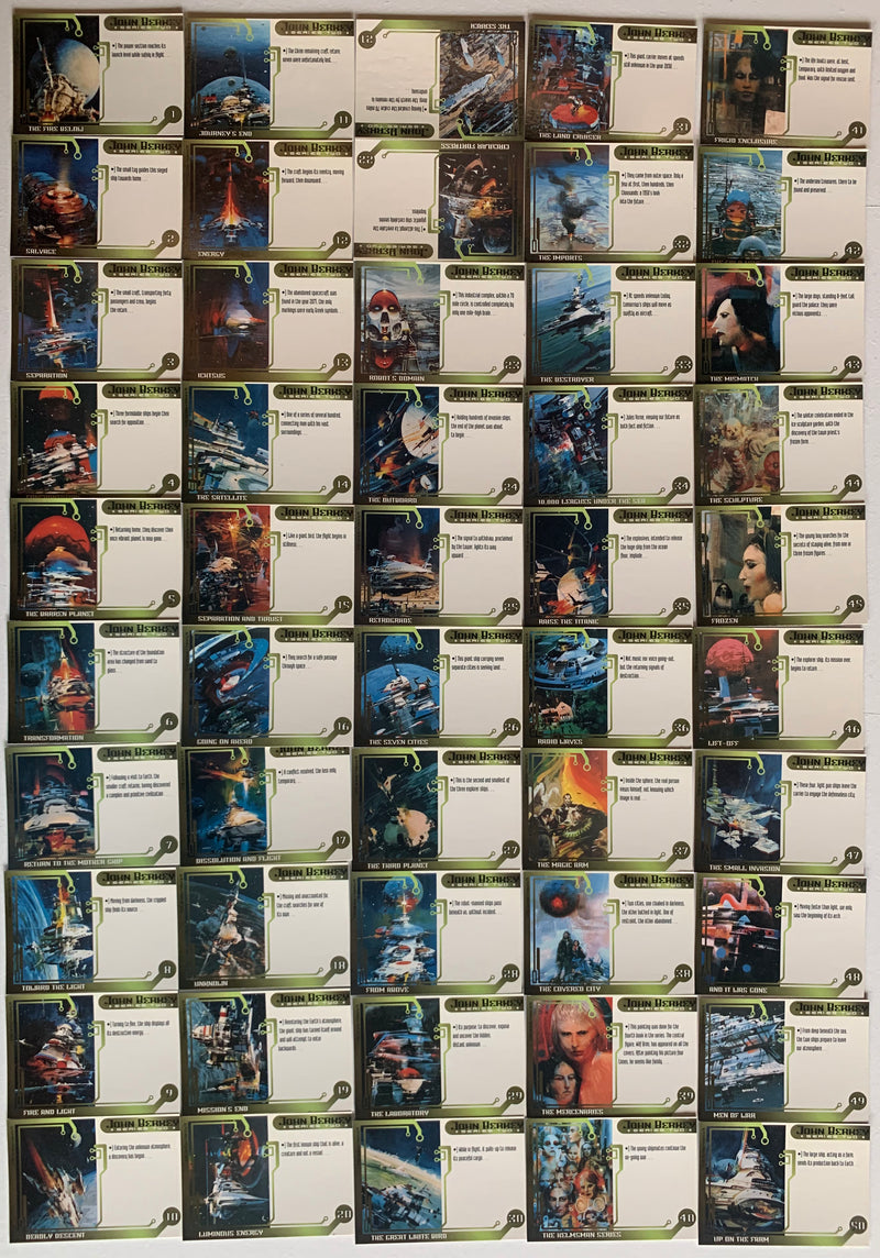 John Berkey Two Fantasy Art Base Card Set 90 Cards FPG 1995   - TvMovieCards.com