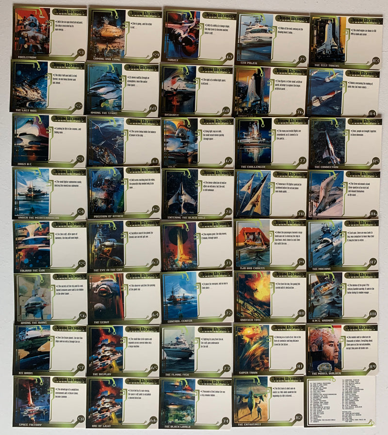 John Berkey Two Fantasy Art Base Card Set 90 Cards FPG 1995   - TvMovieCards.com