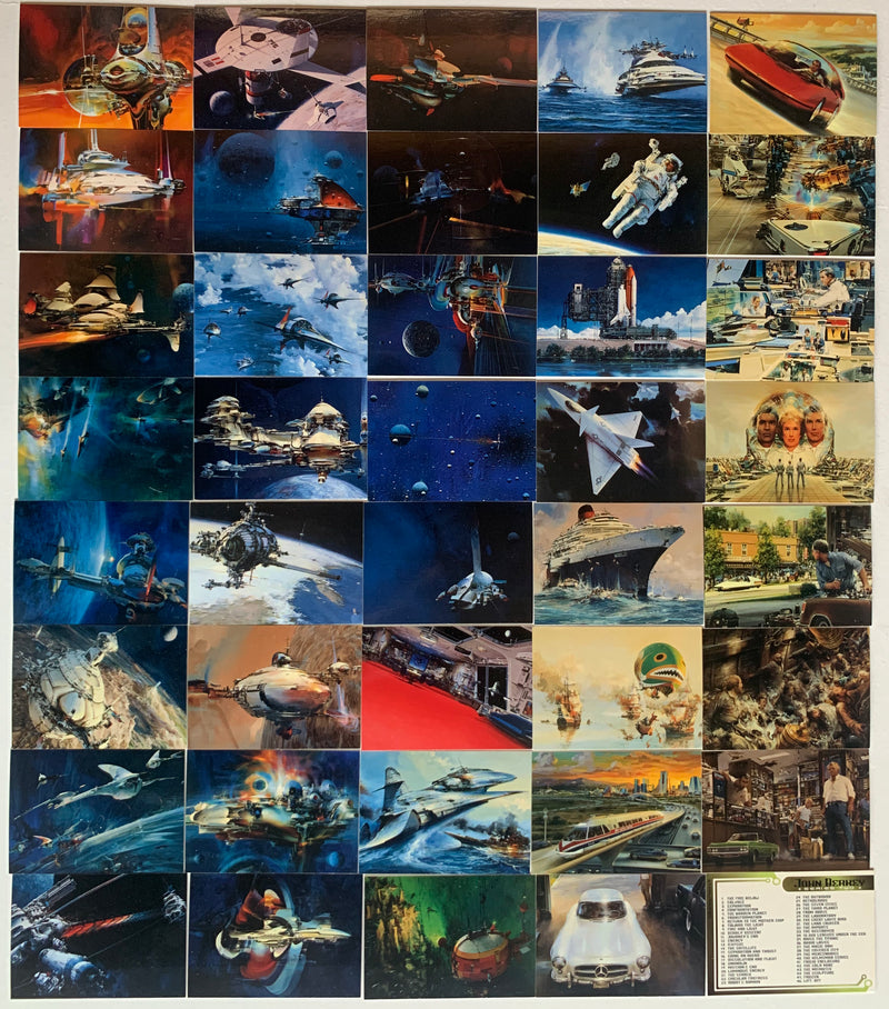 John Berkey Two Fantasy Art Base Card Set 90 Cards FPG 1995   - TvMovieCards.com