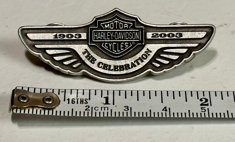 1903-2003 Harley Davidson 100th Anniversary Limited Edition Pin "The Celebration - TvMovieCards.com